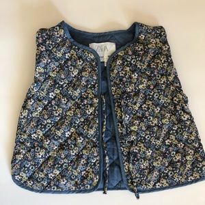 Zara Floral Vest 2-3T